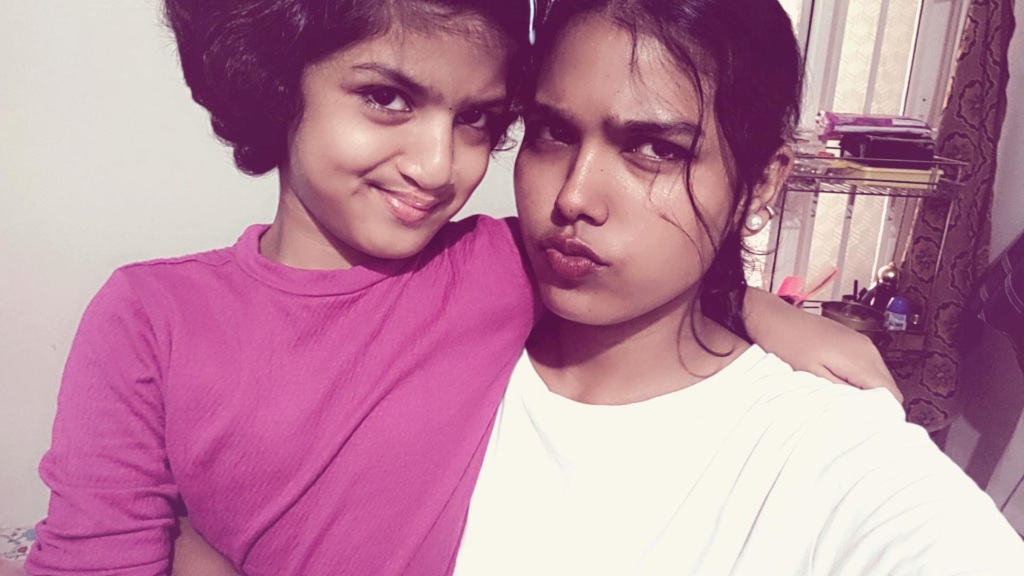 Two Cuties One Frame - Galliyaaa and Her Little Sister